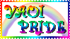 Rainbow yaoi pride stamp