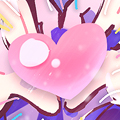 A drawing of V1 Kaito doing a heart sign in front of a bright pink background. White text says 2023 on the top right corner.